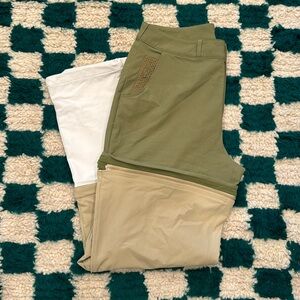 Outdoor Voices Rectrek Zip Off Pants M